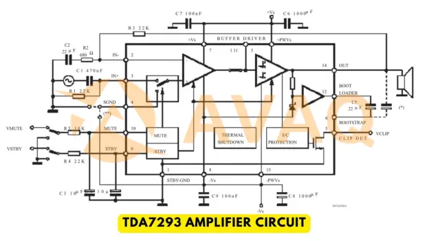  TDA7293 Circuit